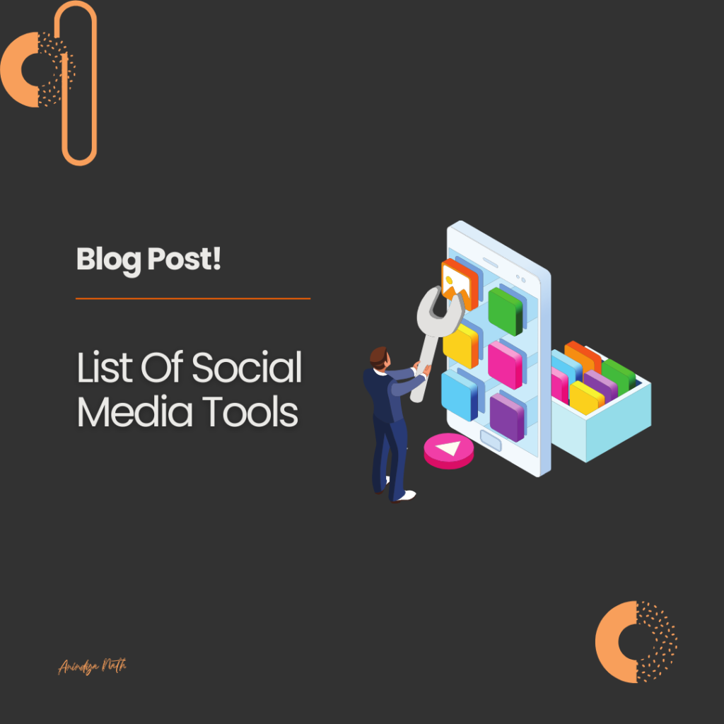 List Of Social Media Tools